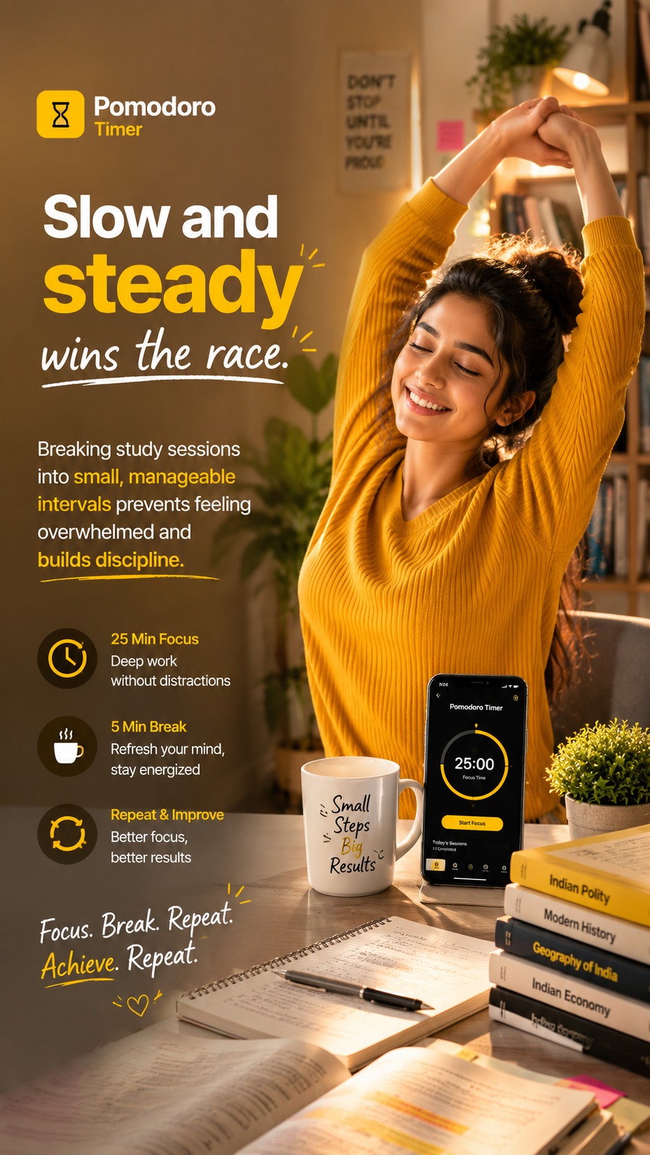 Slow and steady preparation wins the UPSC race with ReviseUPSC