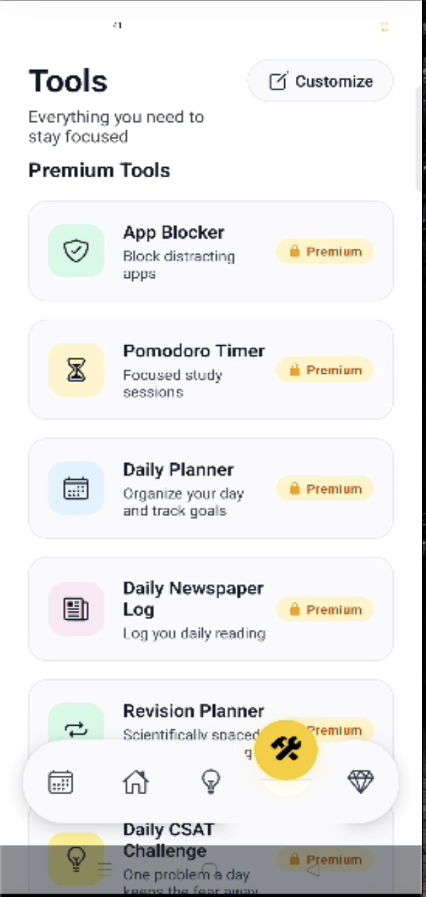 All-in-one Toolkit β Every study tool in one place